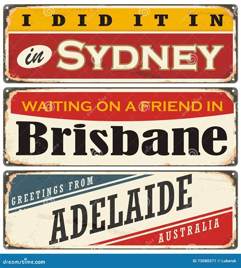 metal signs Australia